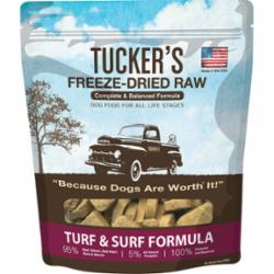 Tucker's Dog Freeze-Dried Food Surf and Turf - 14 Oz