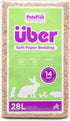 Uber Soft Paper Pet Bedding - Natural - 28 L