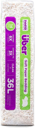 Uber Soft Paper Pet Bedding - White - 36 L