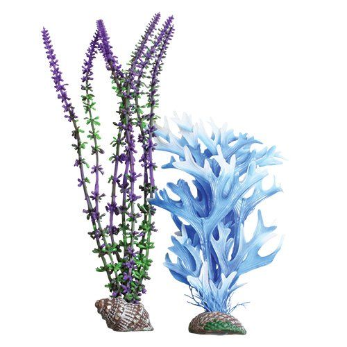 Underwater Treasures Deep Ocean Plant Combo - 2 pk
