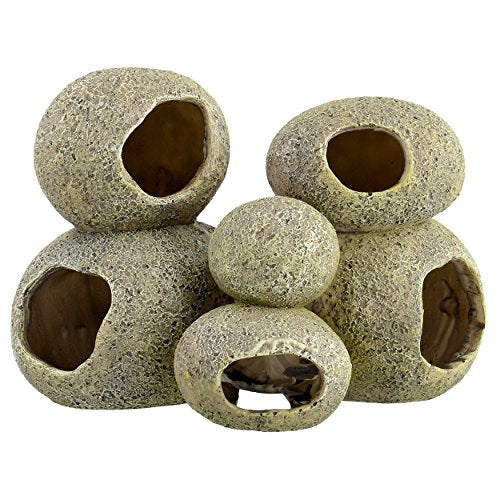 Underwater Treasures Pleco Cave - Multi-Stone