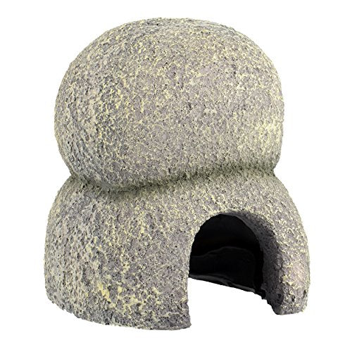 Underwater Treasures Pleco Cave - Two Stone