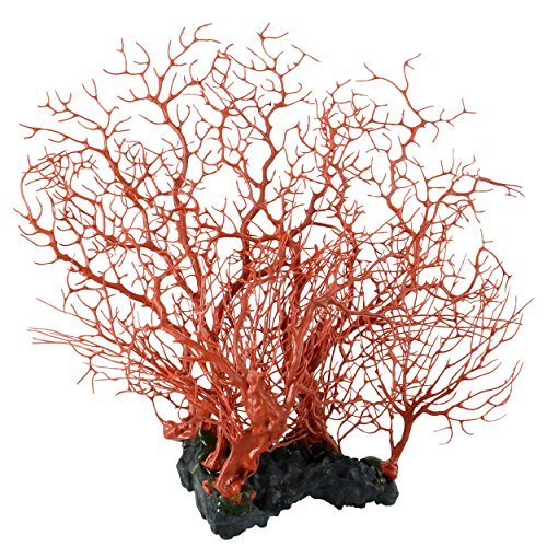 Underwater Treasures Sea Fan Coral - Red