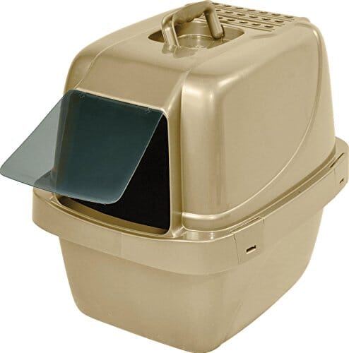Van Ness Sifting Enclosed Cat Litter Pan - Gold - Large