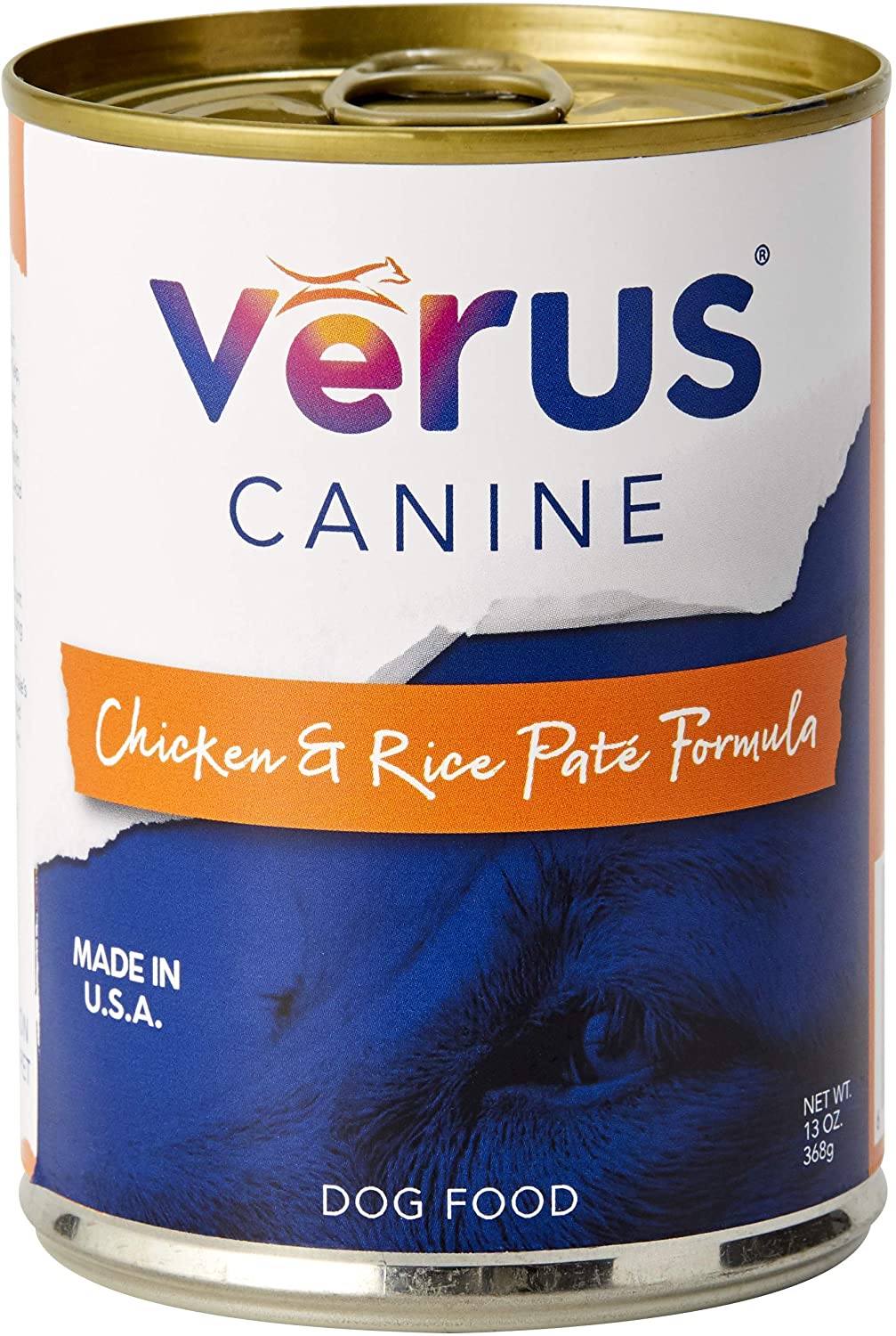 Verus Chicken & Rice Canned Dog Food - 13 oz Cans - Case of 12