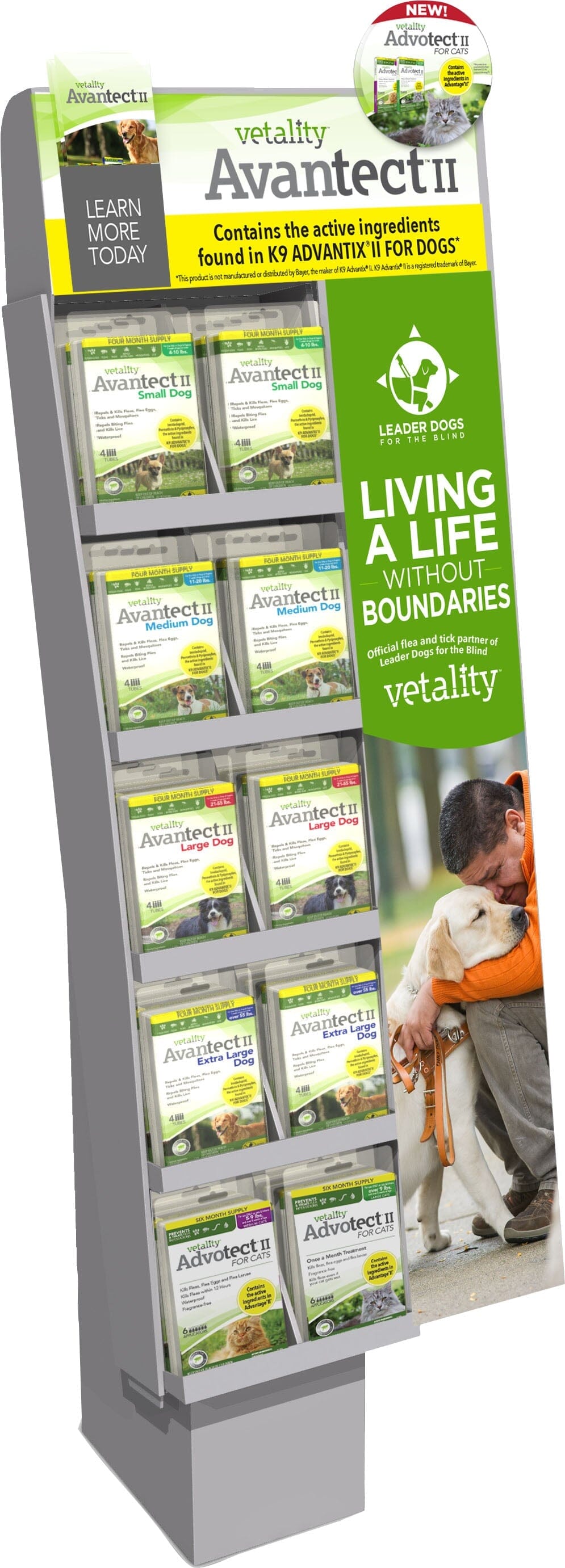 Vetality Avantect II & Advotect II Flea and Tick for Dogs - 30 Count