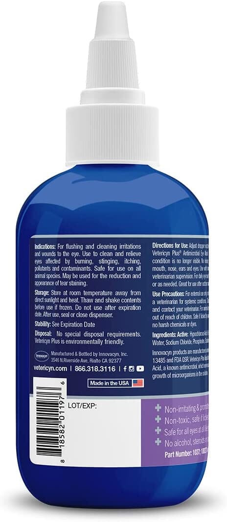 Vetericyn Plus Antimicrobial Pet Eye Wash, 3 fl. oz.