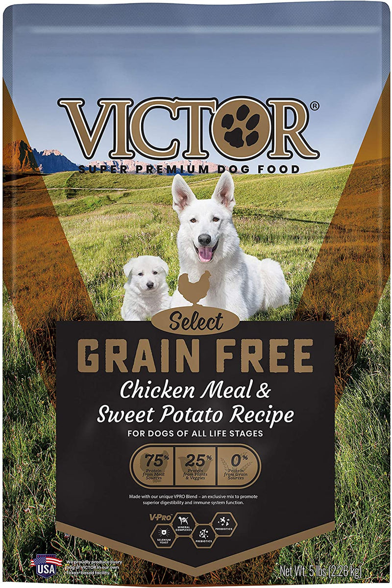 Victor Grain Free Formula Chicken Dry Dog Food 5 lb Bag Pet Life