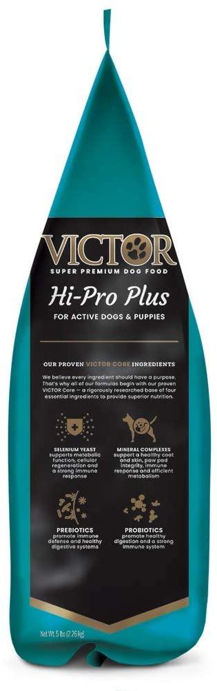 Victor Hi-Pro Plus Formula Dry Dog Food - 5 lb Bag