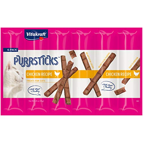 Vitakraft PurrSticks - Chicken Recipe - 6 pk