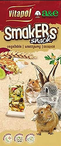 Vitapol Smakers Small Animal Treat Sticks - Vegetable - 2 Pack
