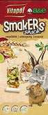Vitapol Smakers Small Animal Treat Sticks - Vegetable - 2 Pack