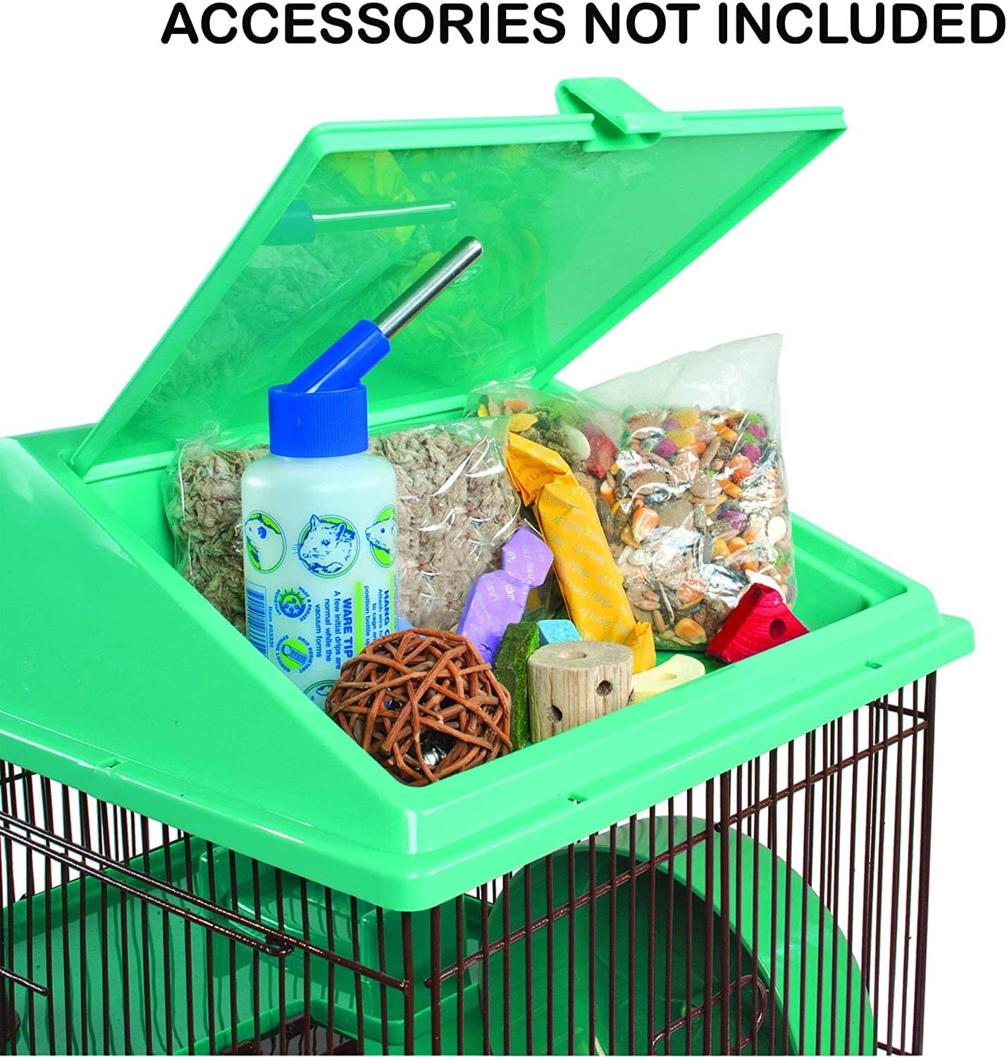 Ware Animal House 2-Level Hamster Home - Assorted - 16 X 12 X 15 In