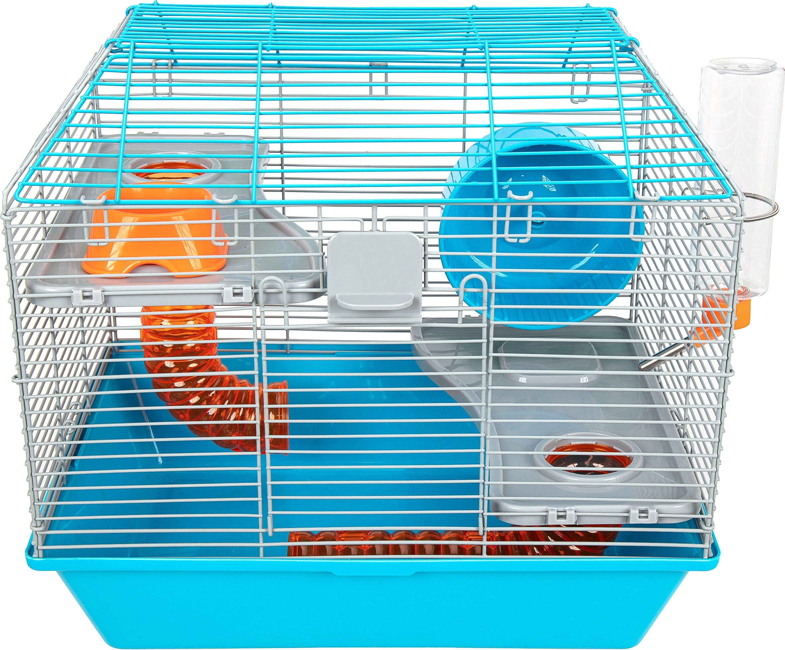 Beautiful view of Roof Top Hamster Cage Improving Kits