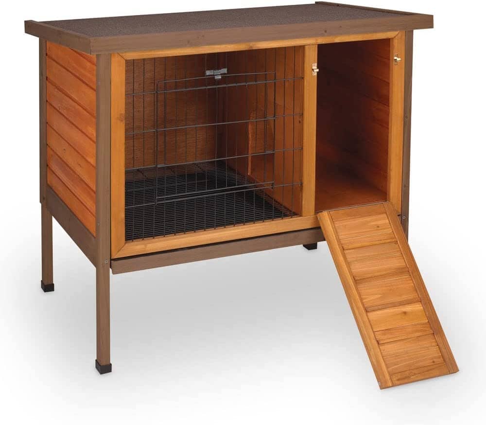 Ware Premium Plus Rabbit Small Animal Hutch - Medium - 36 X 24 X 34.5 In
