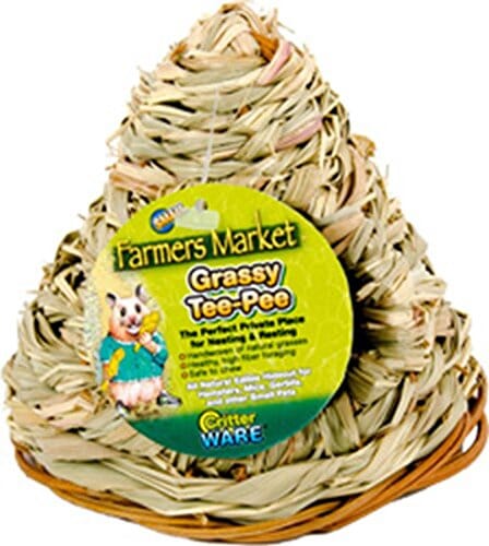 Ware Small Animal Grassy Tee Pee Small Animal Hideaway - Small