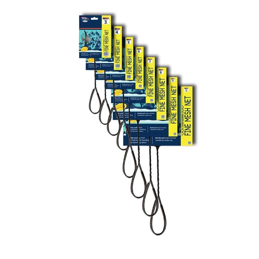 Weco Products Classic Fine Mesh Net Standard Handle - Black - 7 in