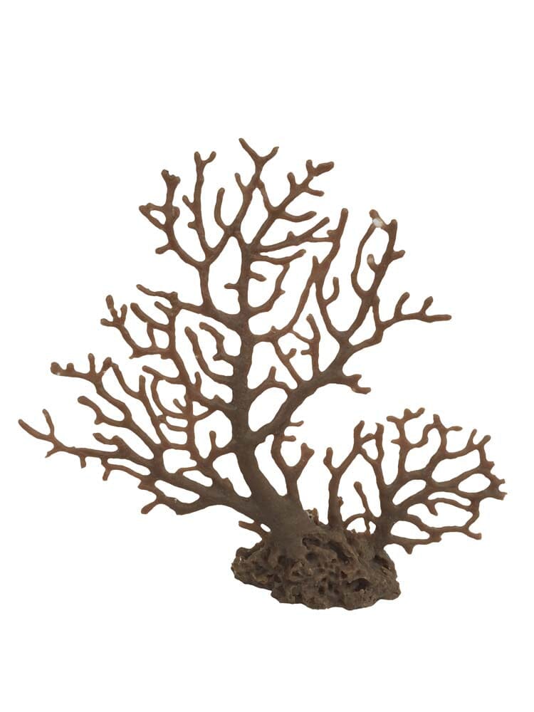 Weco Products South Pacific Coral Sea Fan Ornament - Brown - Small