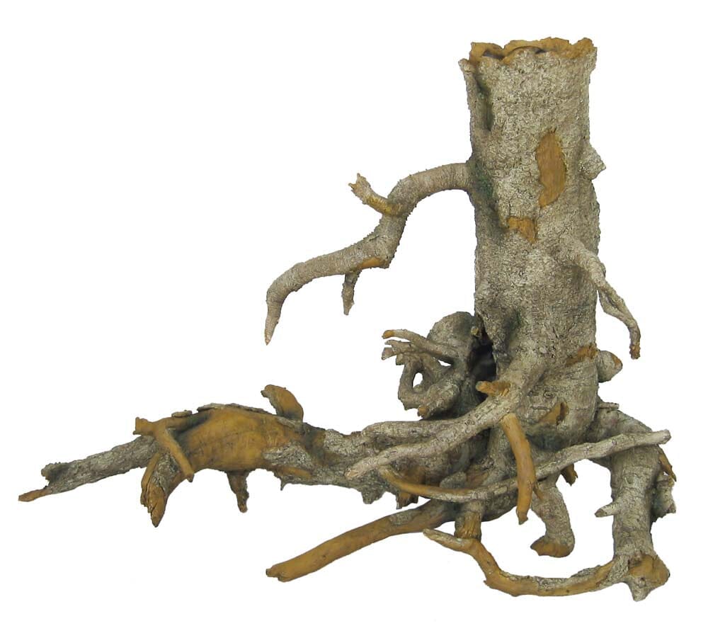 Weco Products Wecorama Aquarama Witch Tree - Grey and Brown - Large