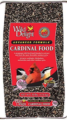 Wild Delight Advanced Cardinal Bird Food - 30 Lbs