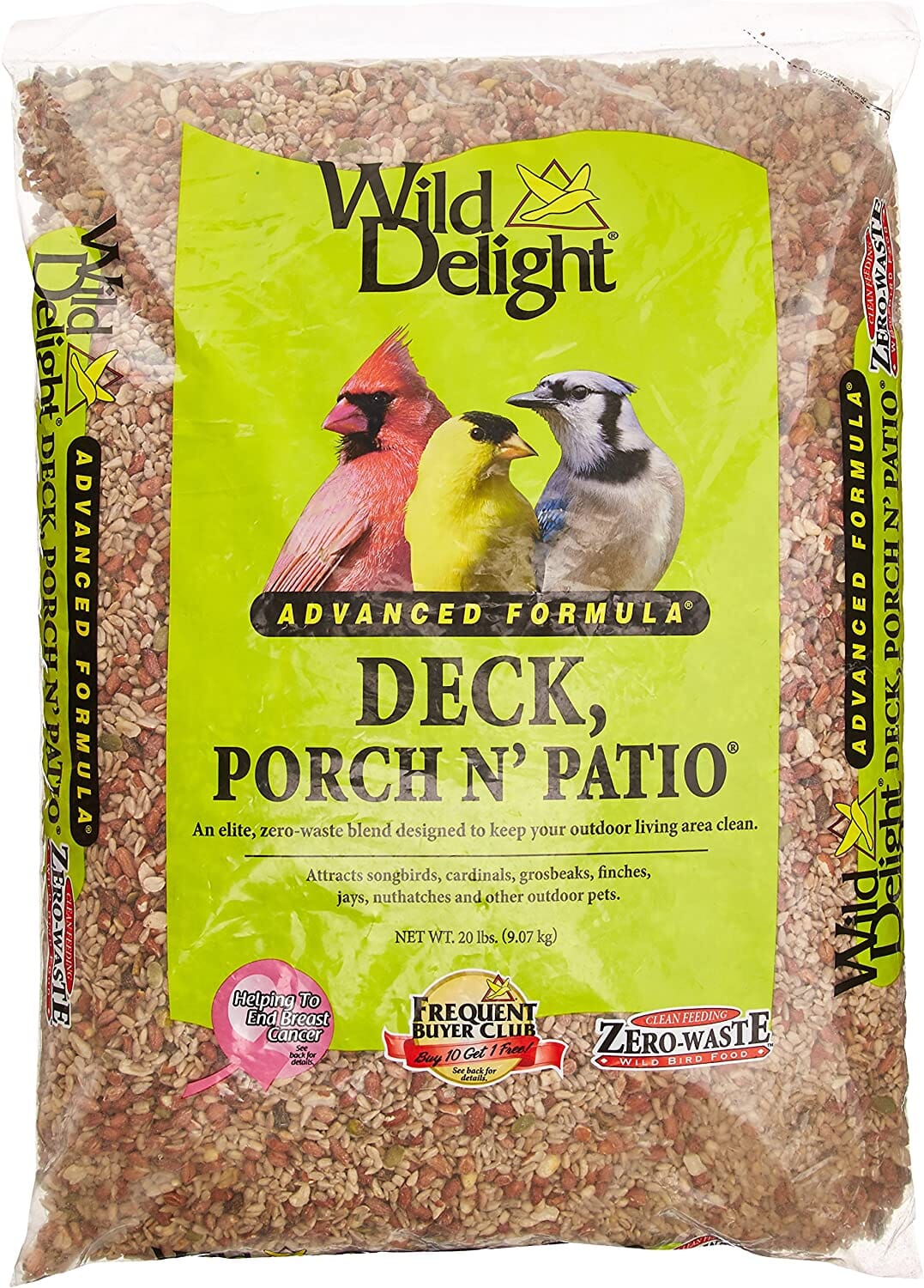 Wild Delight Advanced Deck Porch N' Patio - 20 Lbs