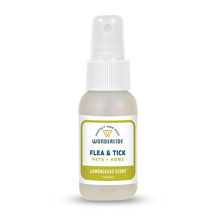 Wondercide Mosquito Flea and Tick Spray for Pets and Home - Cedar & Lemongrass - 1 oz Trial Bottle - Case of 12