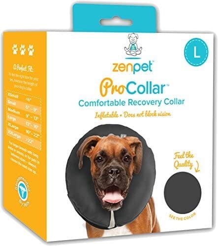 ZenPet ZenCollar Inflatable Recovery Collar - Large