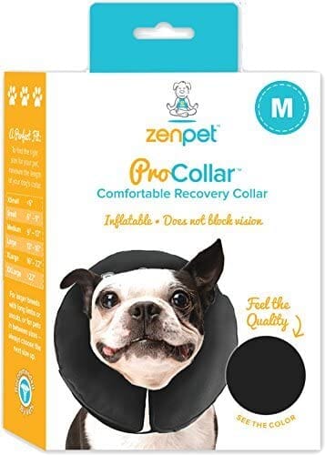 ZenPet ZenCollar Inflatable Recovery Collar - Medium