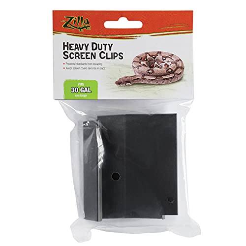 Zilla Heavy Duty Screen Clips - 30 gal - 2 pk