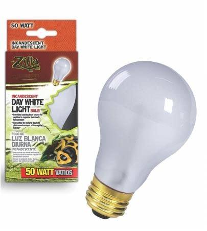 Zilla Incandescent Day White Light Bulb - 50 W