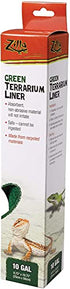 Zilla Terrarium Liner - Green - 10 gal