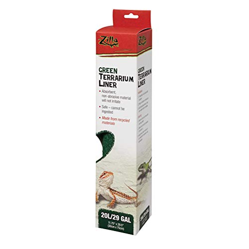 Zilla Terrarium Liner - Green - 29 gal