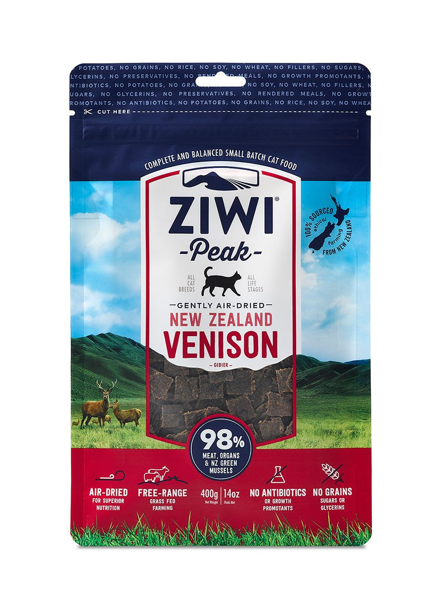Ziwi Peak Air-Dried Cat Food Venison - 14 Oz