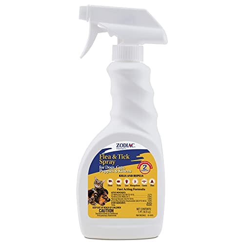 Zodiac Flea & Tick Spray for Dogs & Cats - 16 Oz