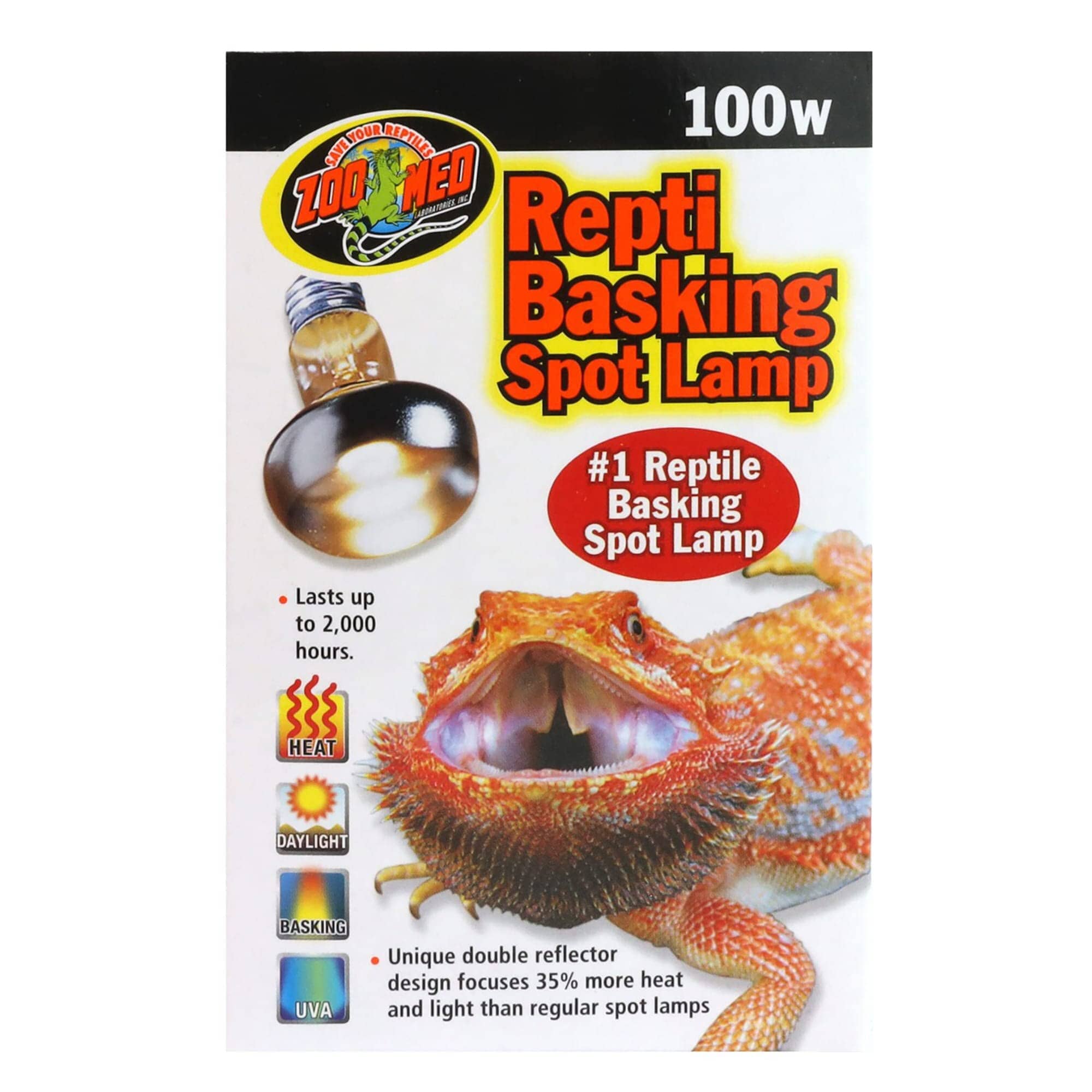 Zoo Med Laboratories Repti Basking Spot® 100 Watt Lamp