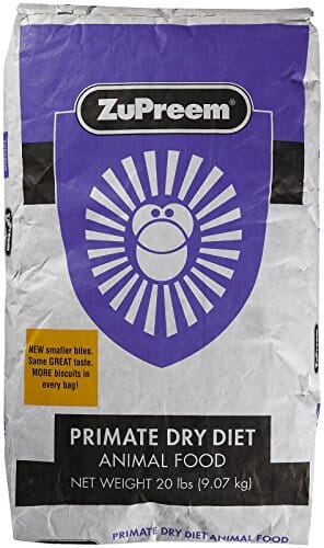 Zupreem Primate Diet Dry Food - 20 Lbs