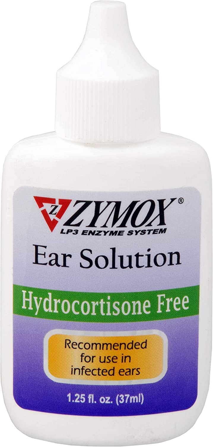 Zymox Pet Ear Care Hydrocortisone Free Dog Ear Care - 1.25 Oz