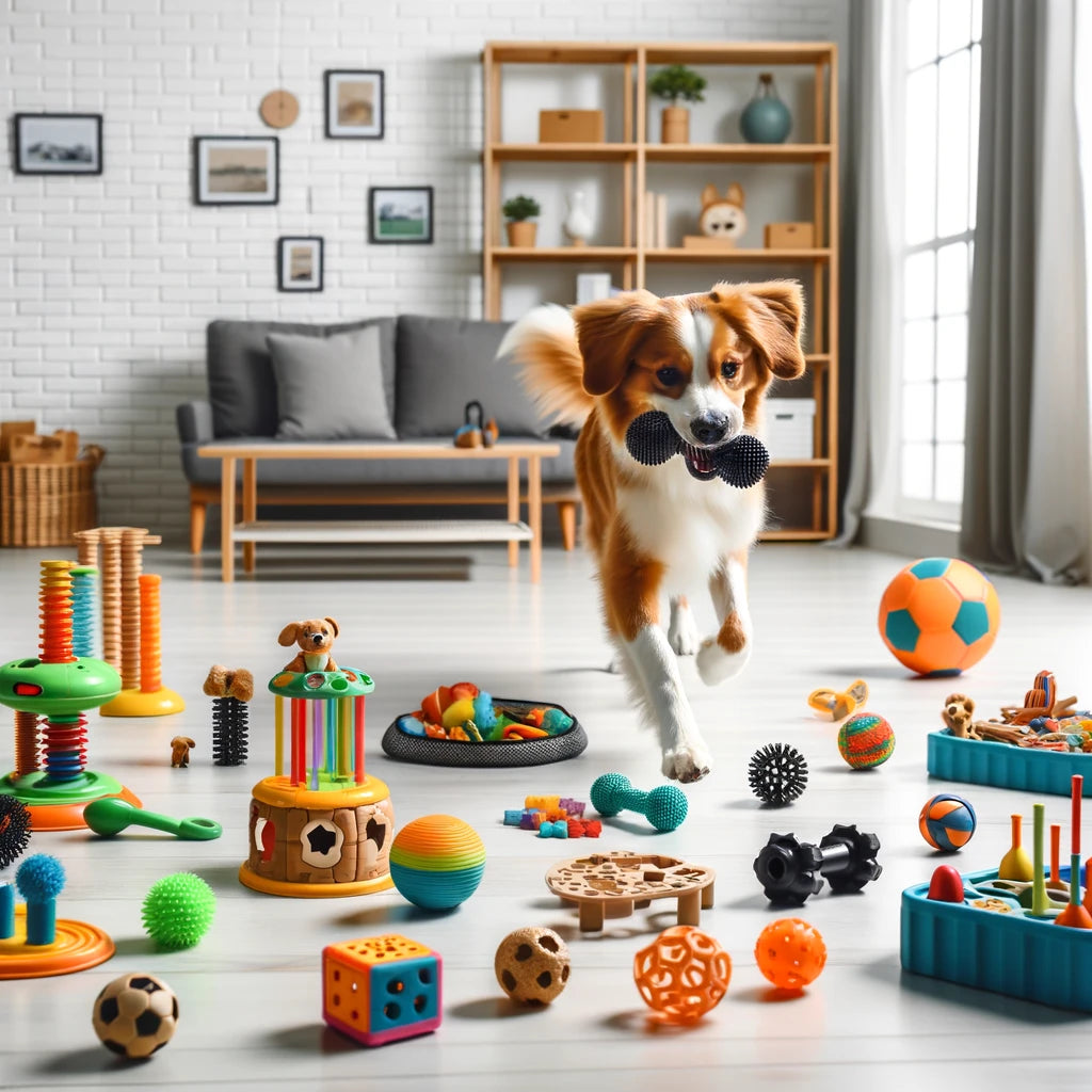 Interactive Toys for Active Dogs