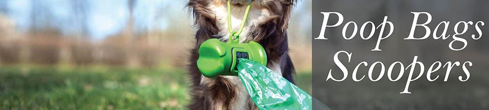 pet scoopers and waste bags