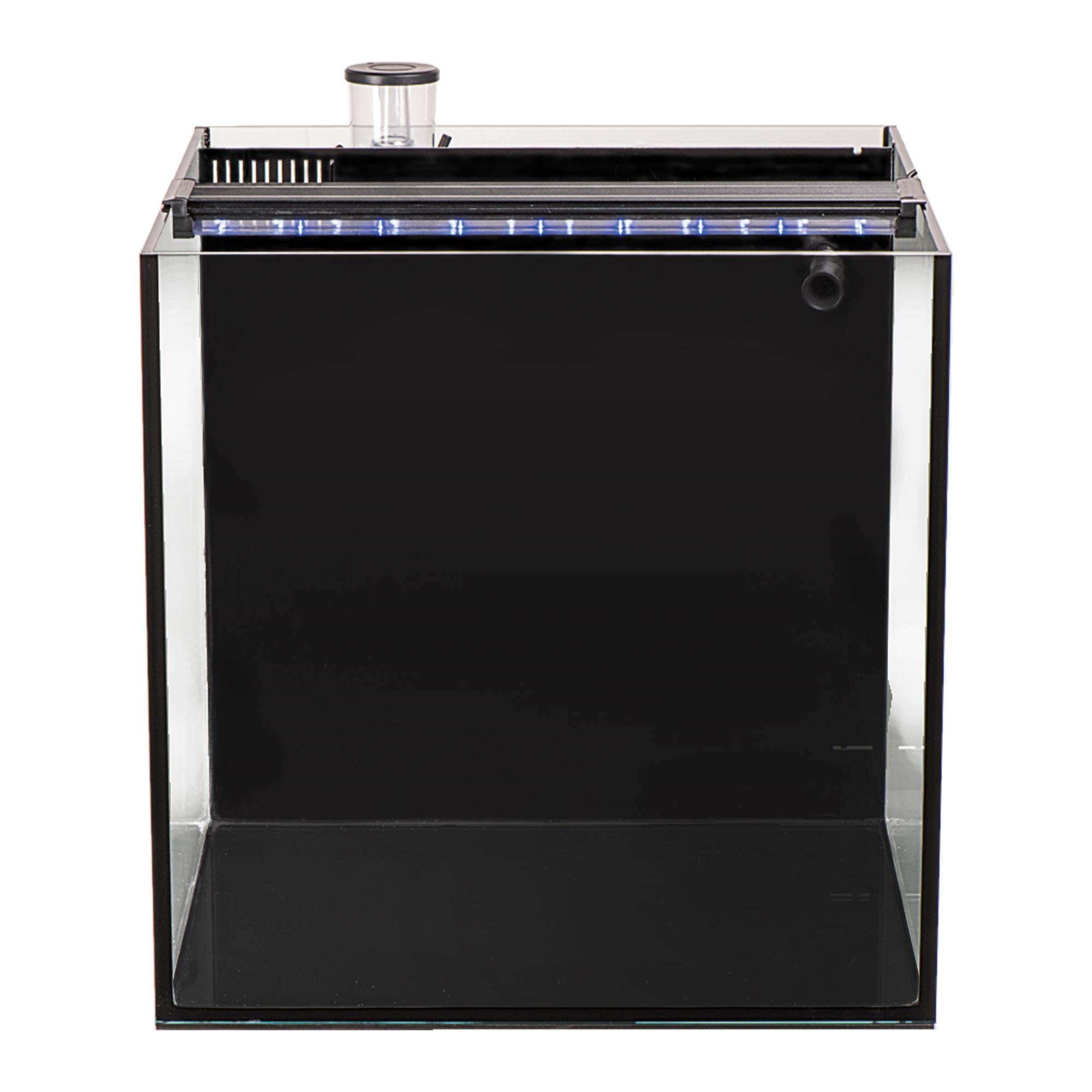 Aquatop Recife Aquarium Tank Only with LED Built-in Skimmer and Pump - 40 Gallon