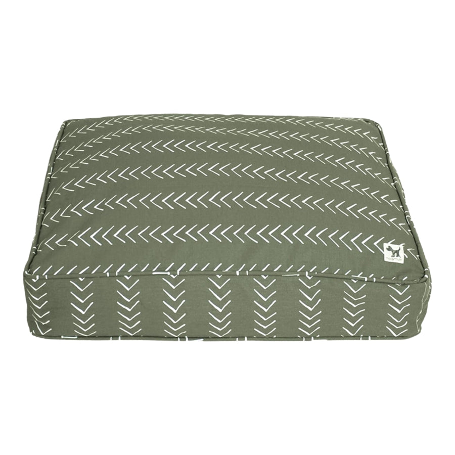 Molly Mutt Forever Young Duvet 100% Cotton Breathable and Washable Pet Bed Cover - Olive