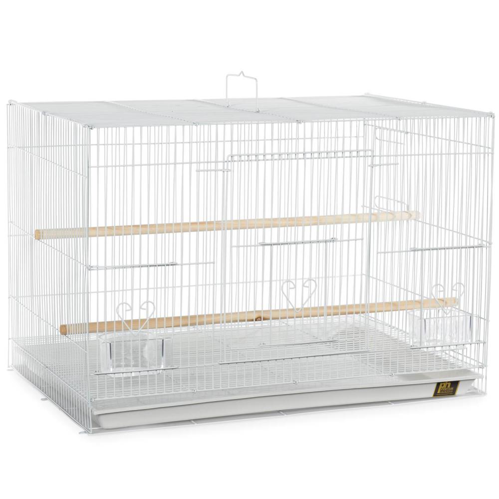 Prevue Hendryx Flight Bird Cage - White - 23.5