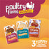 Purina Friskies Poultry Faves Lil' Grillers Lil' Gravies Lil' Slurpies Wet Cat Food or Toppers -  Variety Pack - 8 Pack - Case of 8