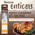 Tropiclean Enticers Honey Marinated Chicken Flavor Dental Oral Dog Teeth Cleaning Gel - 2 Oz