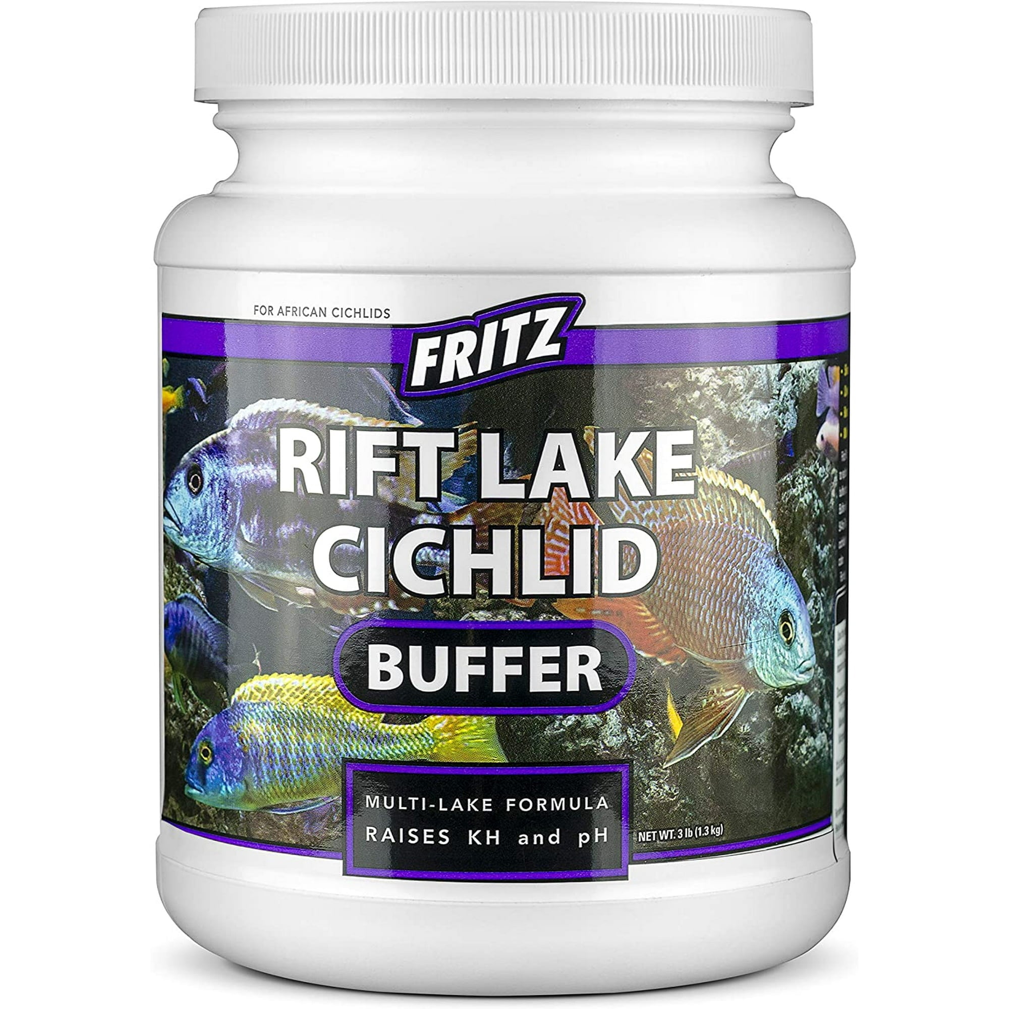 Fritz Aquatics Rift Lake Cichlid PH and KH Buffer Multi-Lake Formula Aquarium Additive - 3 Lbs