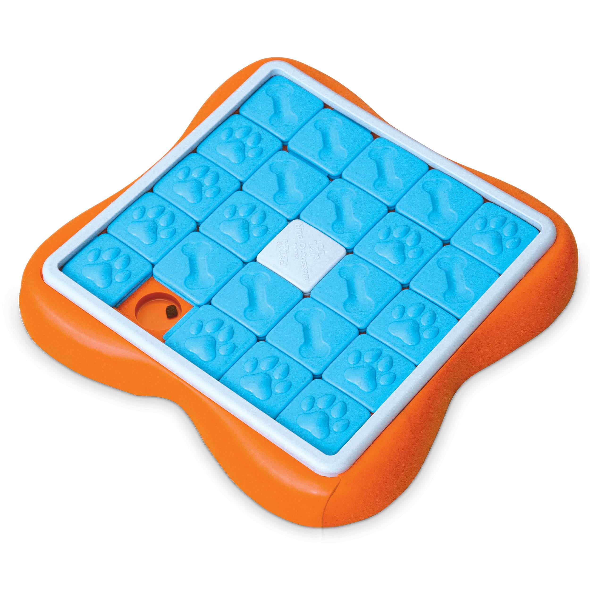 Outward Hound Challenge Slider Treat Rewarding Puzzle Solving Dog Toy and Feeder  