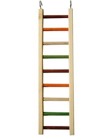A&E Cage Company Wood Hanging Ladder Bird Toy - Medium - 20 Inch