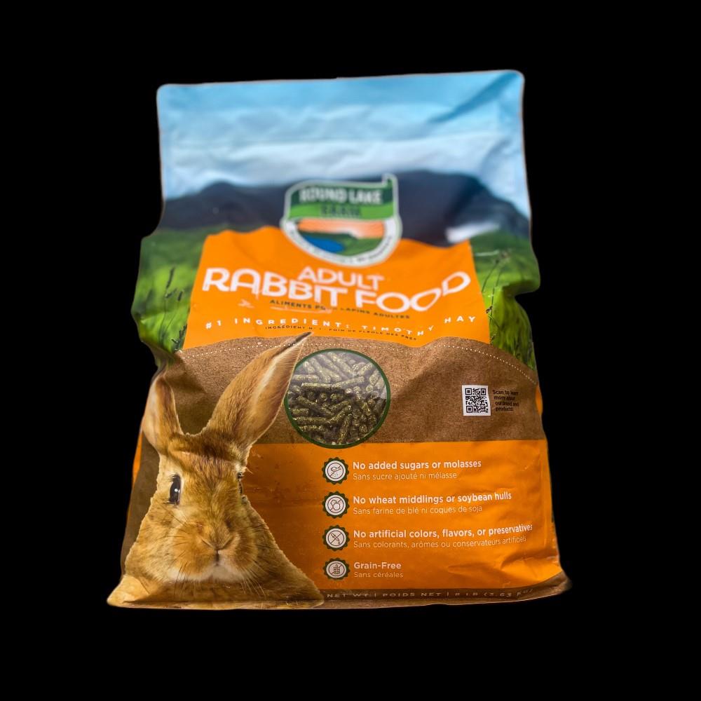 Round Lake Farms Grain-Free Adult Rabbit Small Animal Food 8 Pounds