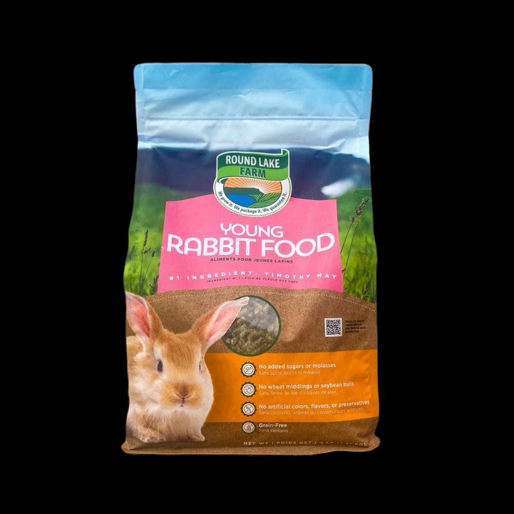 Round Lake Farms Grain-Free Young Rabbit Small Animal Food - 4 Lbs