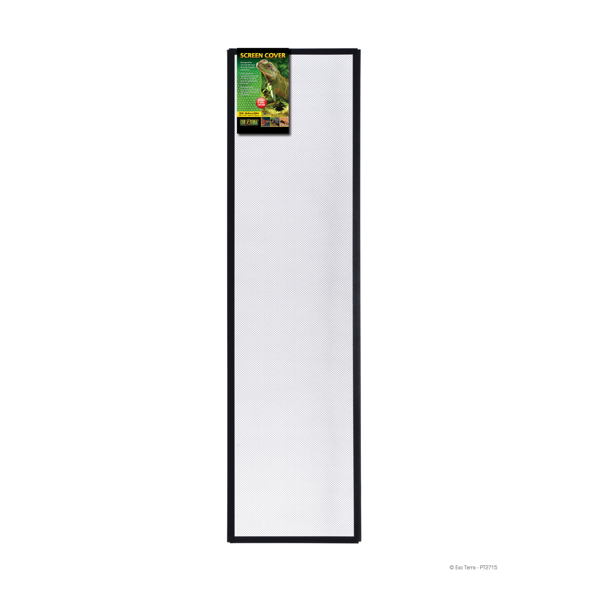 Exo Terra Terrarium and Aquarium Screen Cover - 55 Gallon - L:48 X W:13 Inches